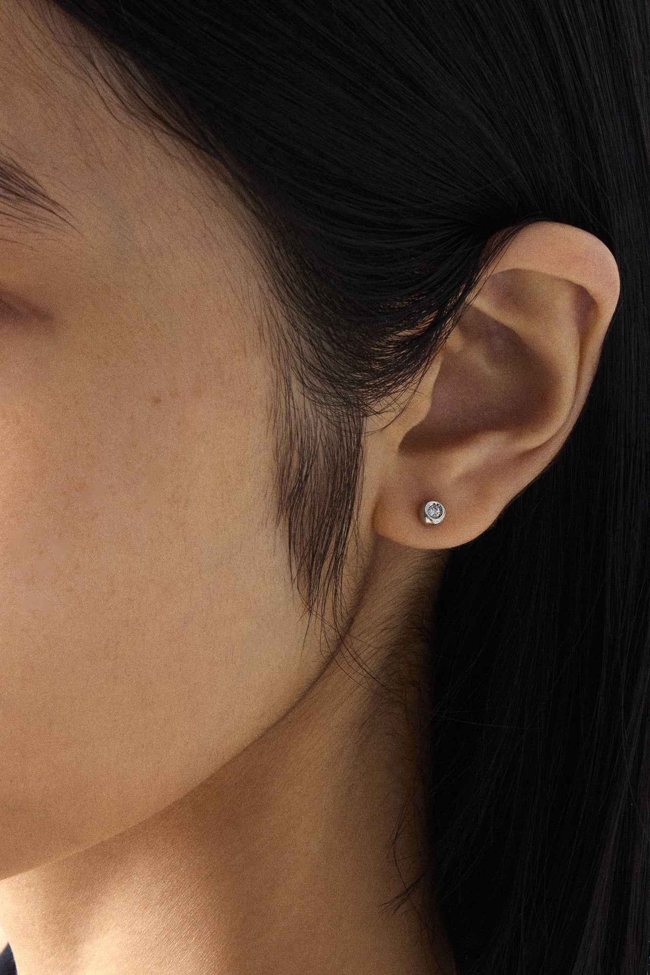 10K WHITE GOLD DIA PERFECTION STUDS LARGE