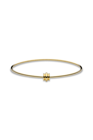 10K GOLD POTTERY VESSEL BANGLE