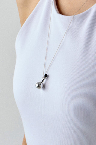 BOTTIGLIA ONYX NECKLACE