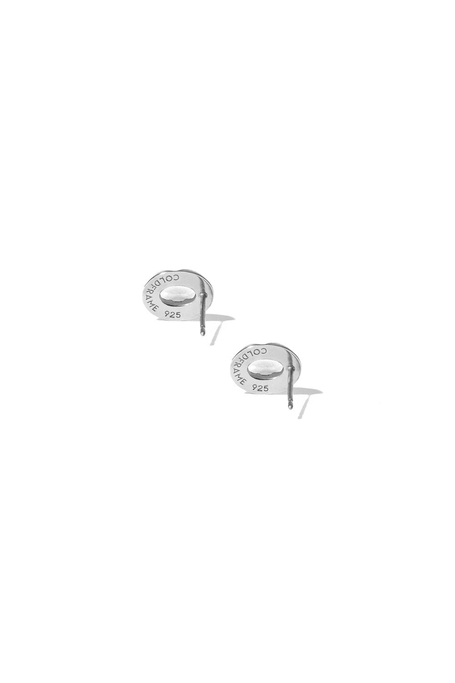 CLAW QUARTZ SILVER EARRINGS