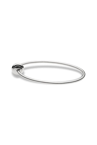 ESSENTIAL RIBBED SILHOUETTE BANGLE