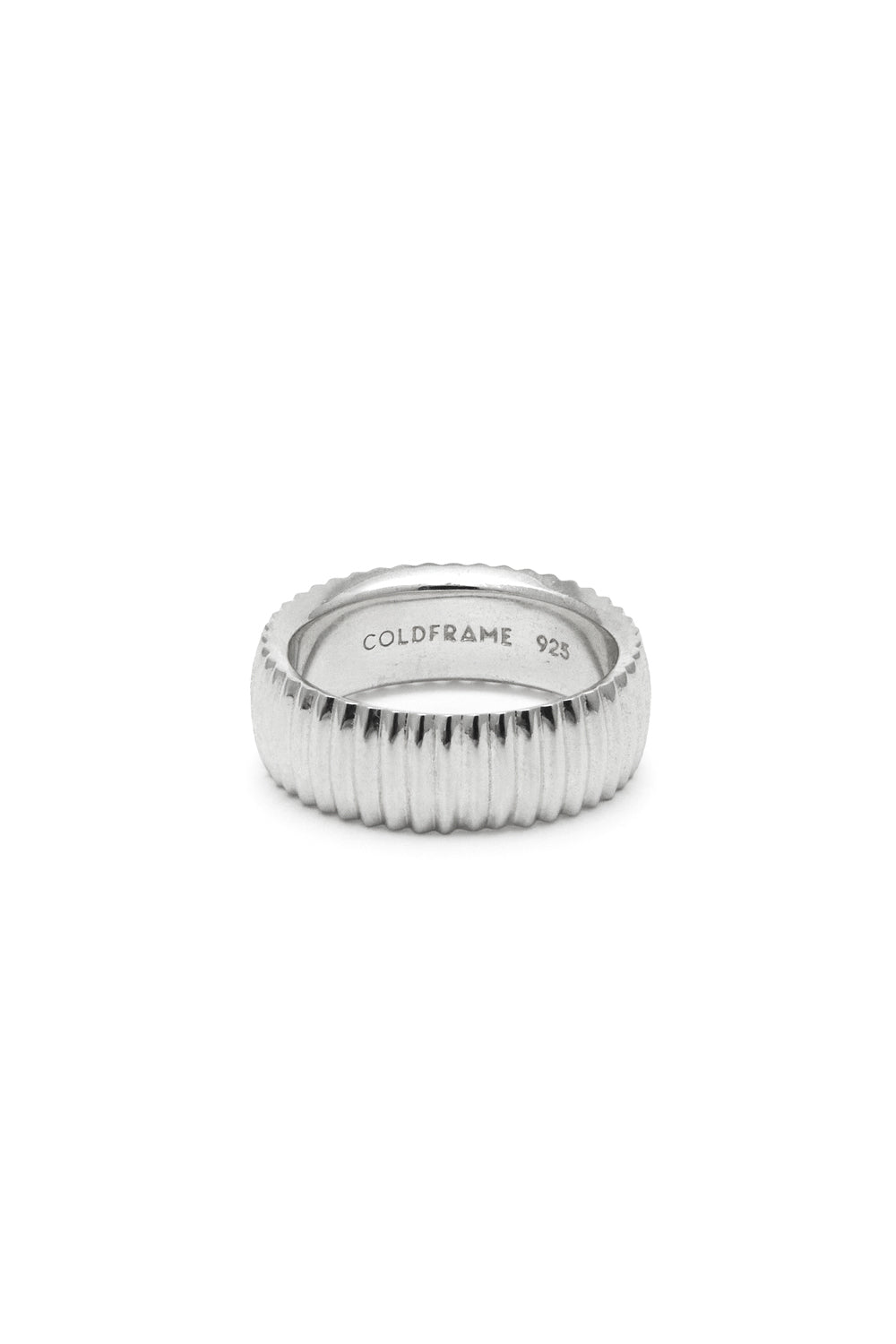 ESSENTIAL RIBBED SILHOUETTE RING SMALL