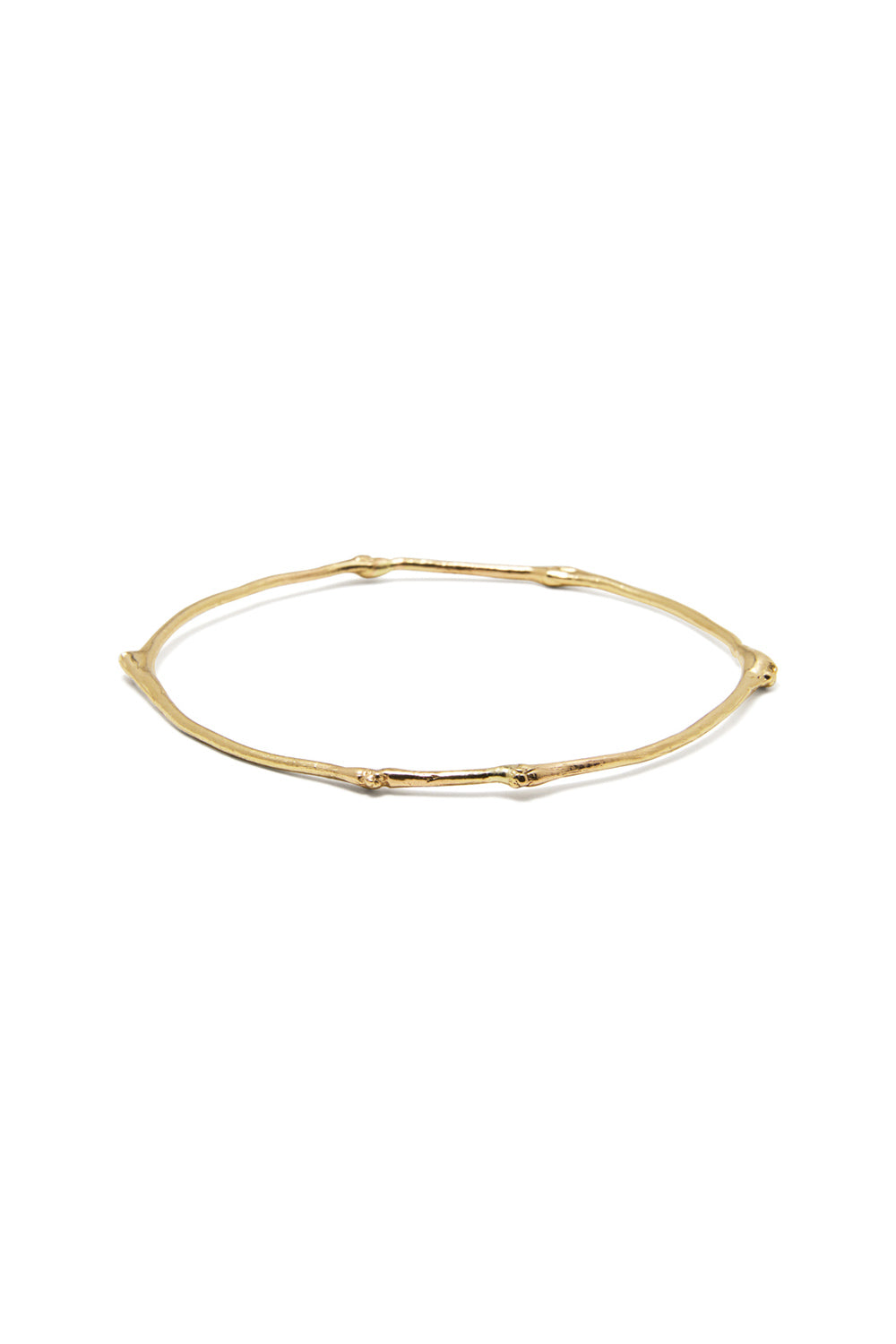 GOLD TWIG BANGLE