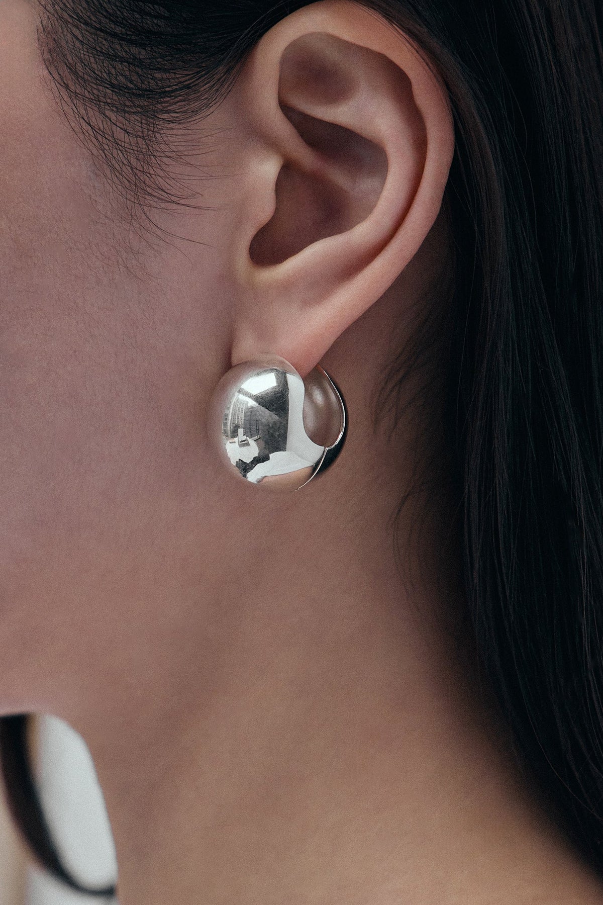 NEW LUX HUGGIE EARRINGS