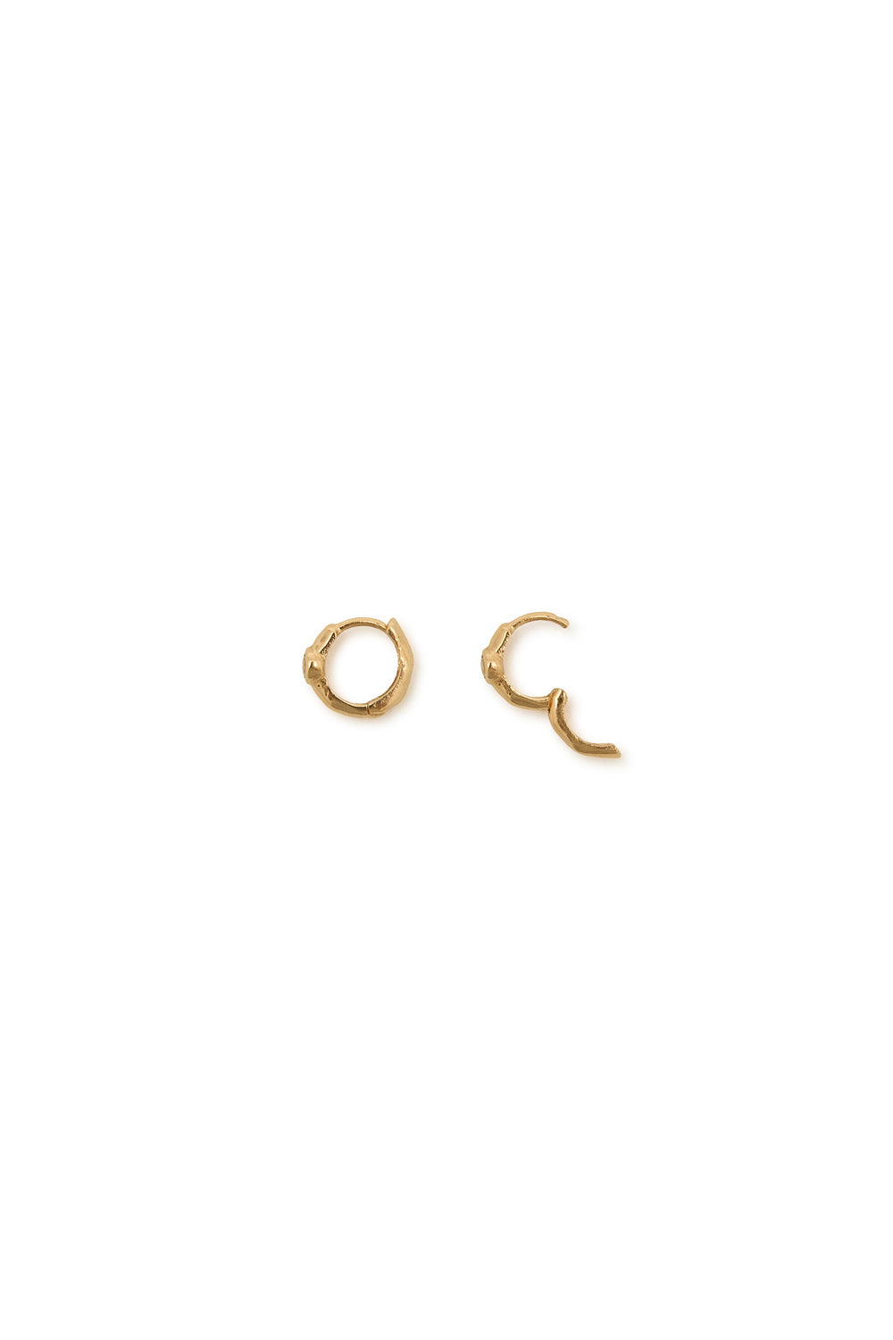 RENAISSANCE YELLOW DIAMOND ORB HOOPS