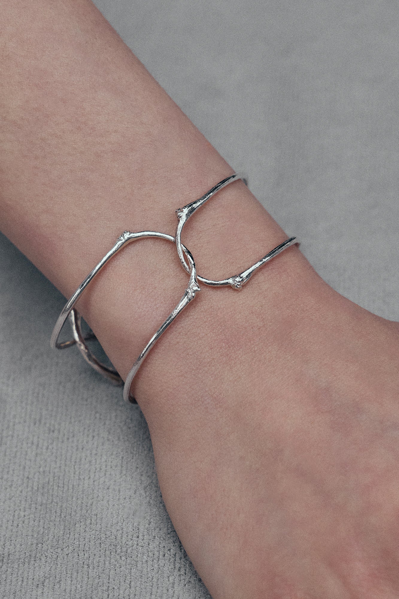 TWIG CHUNK CHAIN BRACELET