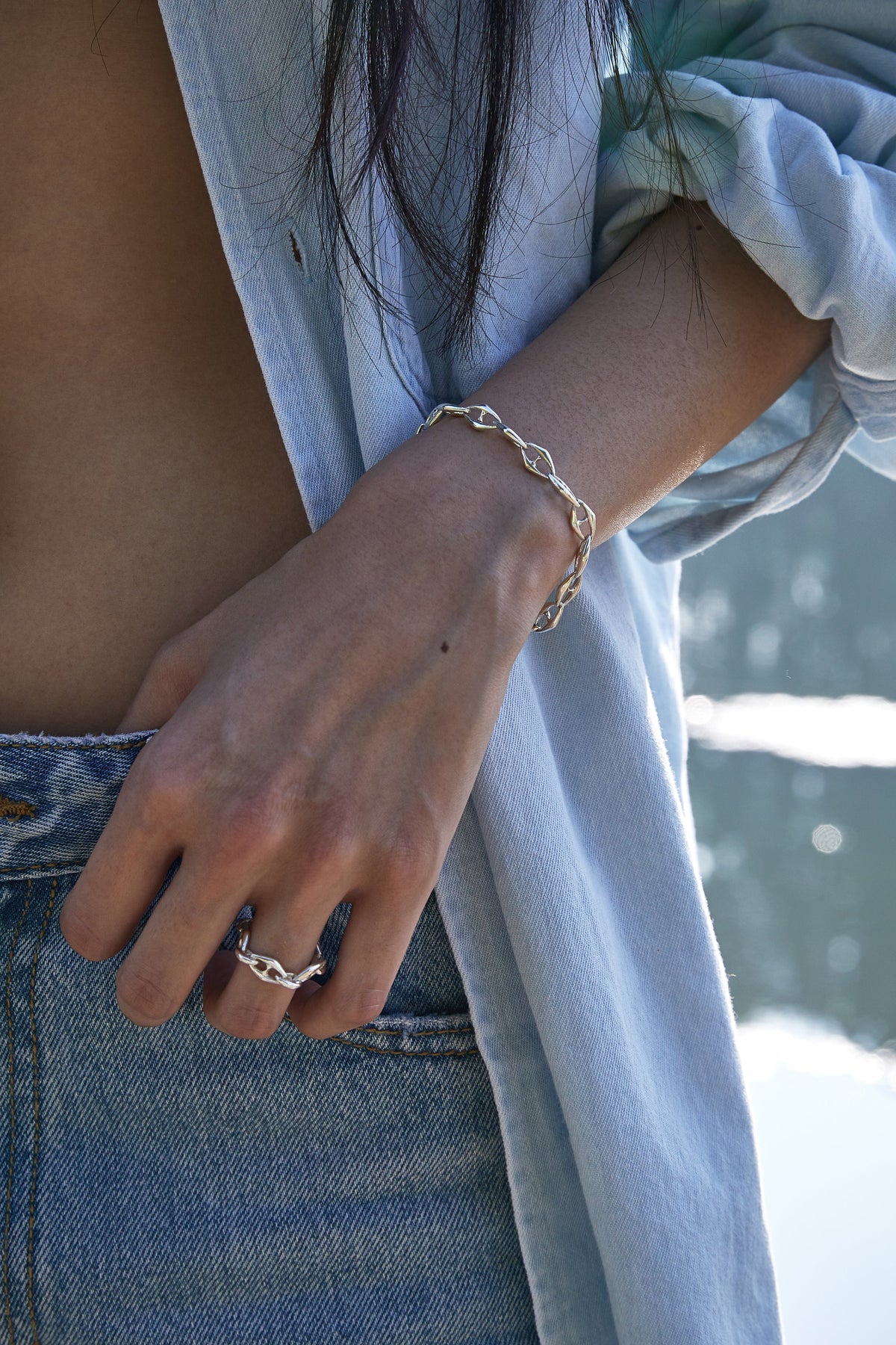 CF ANCHOR CHAIN RING SMALL