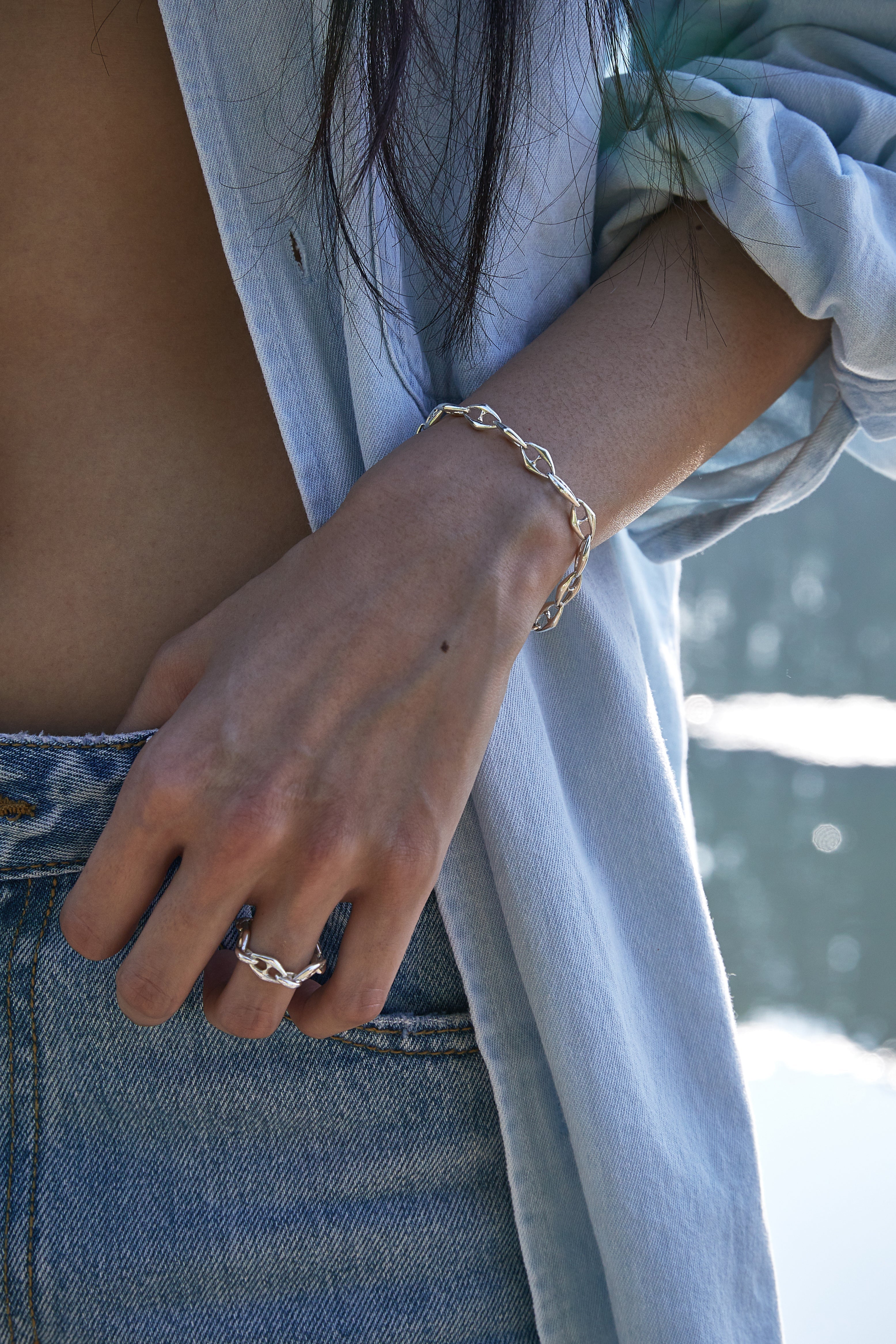 CF ANCHOR CHAIN RING SMALL