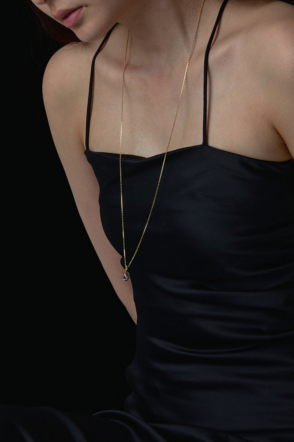 ルネサンス ドロップレット タンザナイト ペンダント