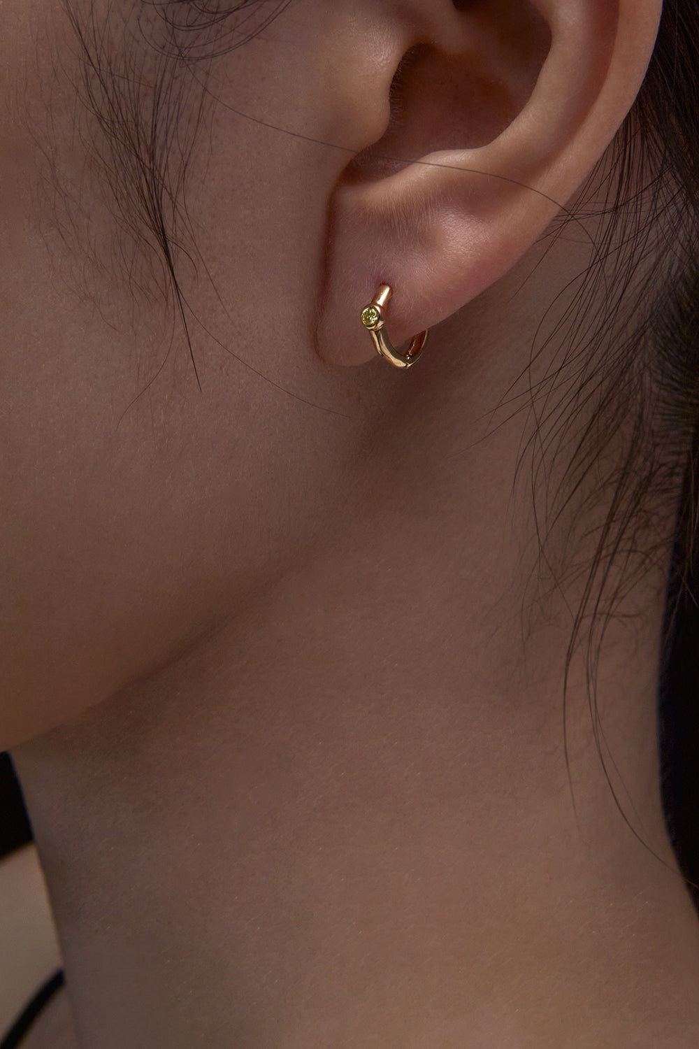 ルネサンス イエローダイヤモンド オーブ フープ ピチ プラス