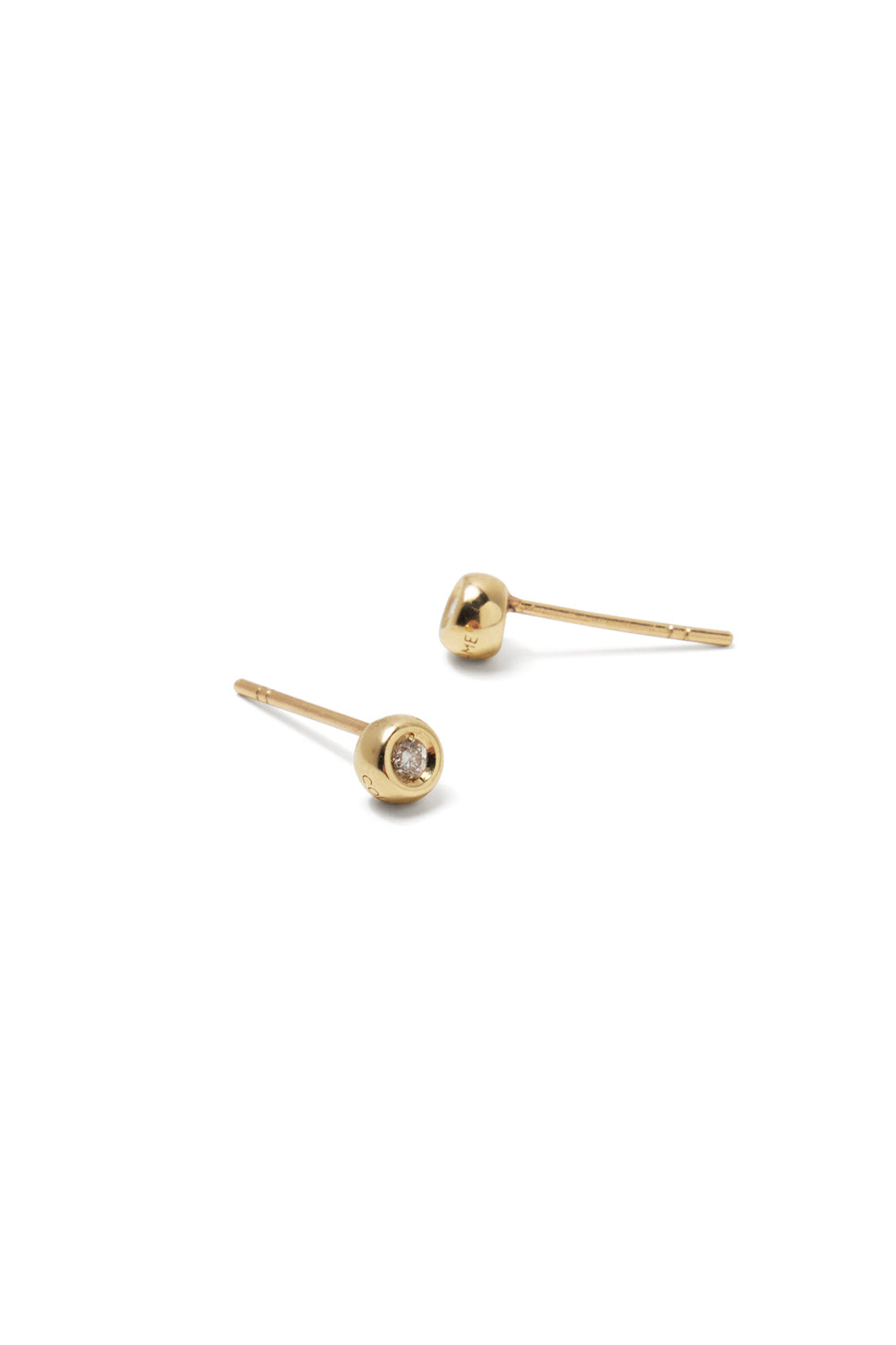 10K GOLD DIA PERFECTION STUDS LARGE