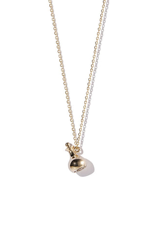 10K GOLD MINI BOTTIGLIA NECKLACE