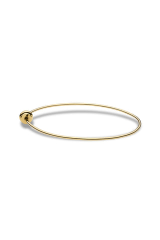 10K GOLD POTTERY VESSEL BANGLE