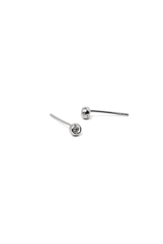 10K WHITE GOLD DIA PERFECTION STUDS  SMALL