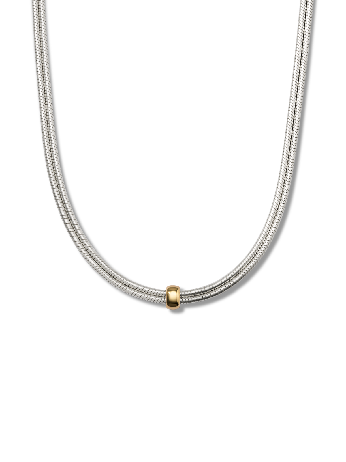 ORBIT DUAL SLEEK COLLAR NECKLACE