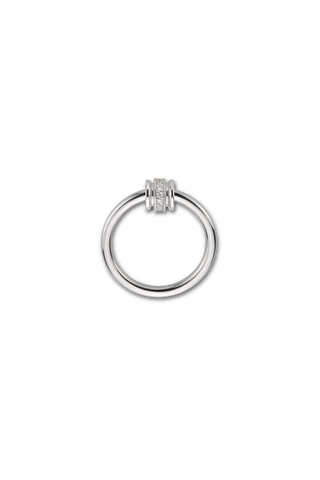 POTTERY VESSEL PAVE RING