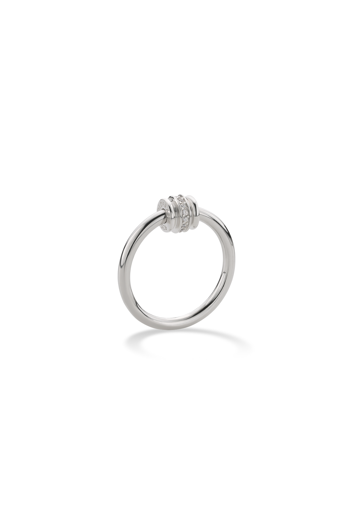 POTTERY VESSEL PAVE RING