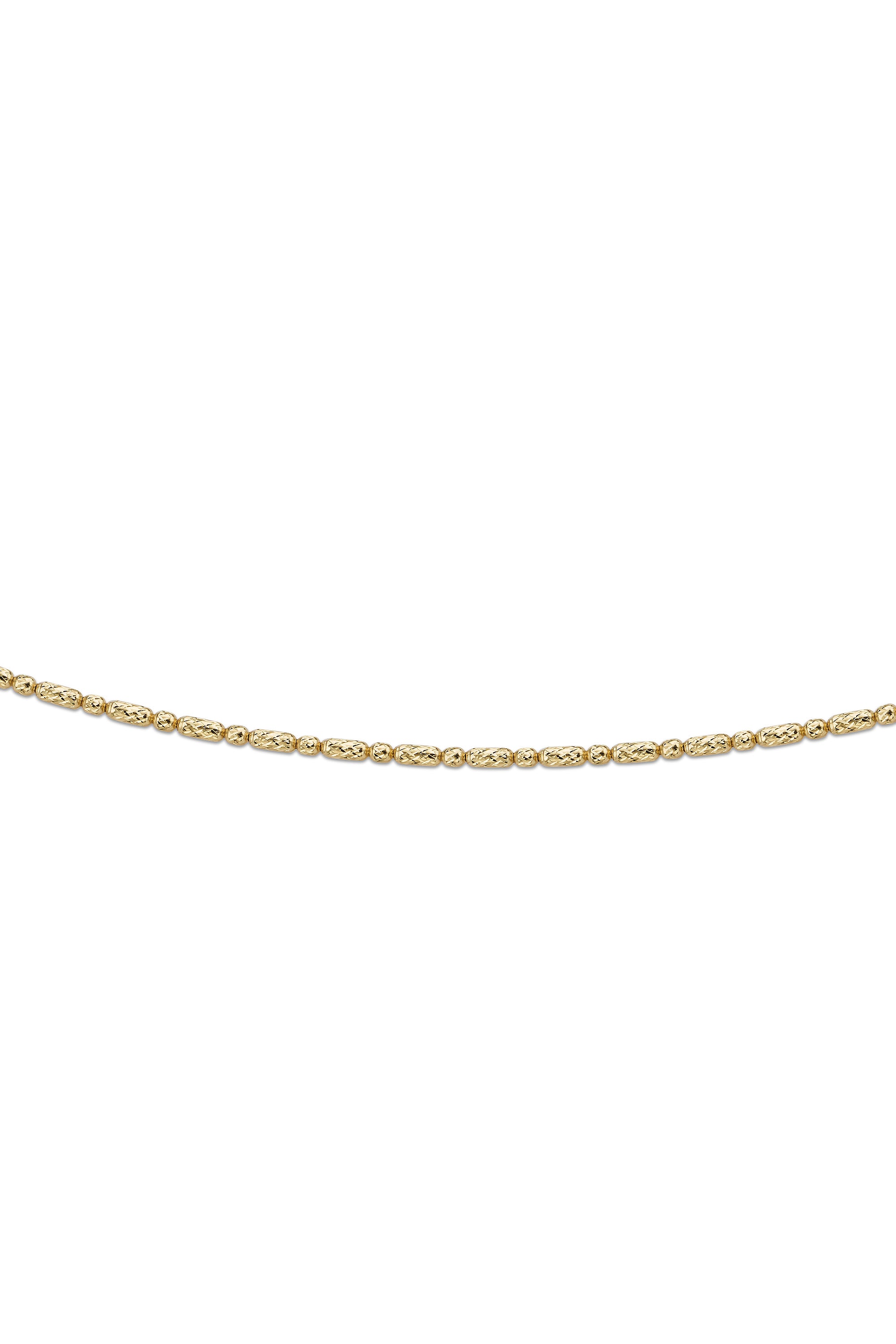 TITANIUM CORE OVAL LINK NECKLACE IN GOLD