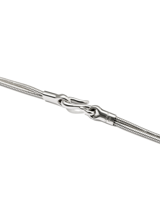 ORBIT DUAL SLEEK COLLAR NECKLACE