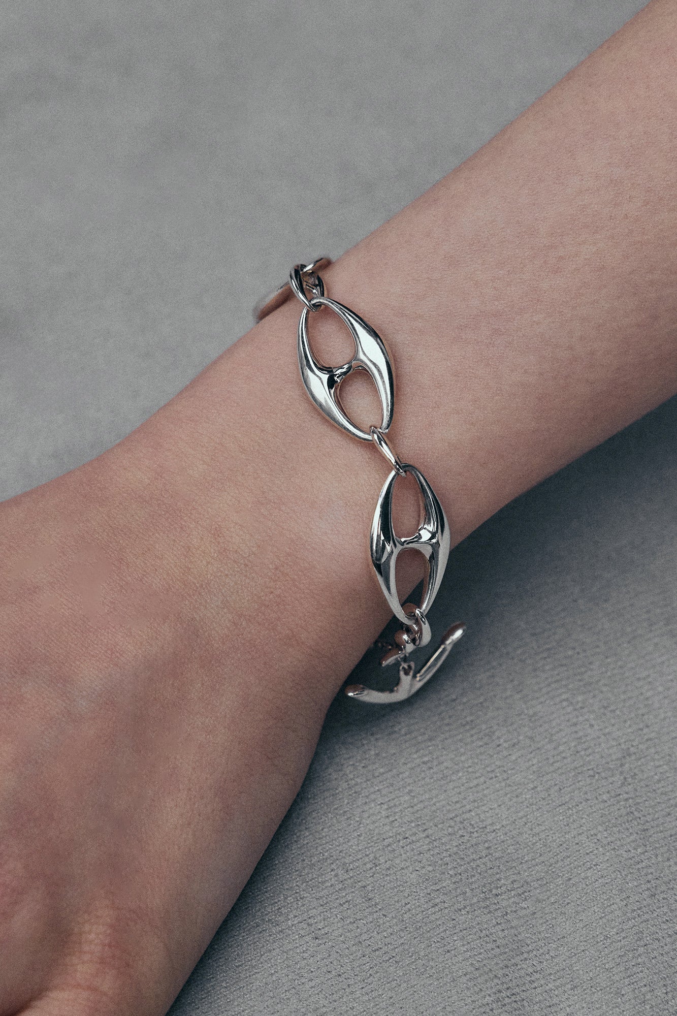 CF ANCHOR CHAIN BRACELET LARGE