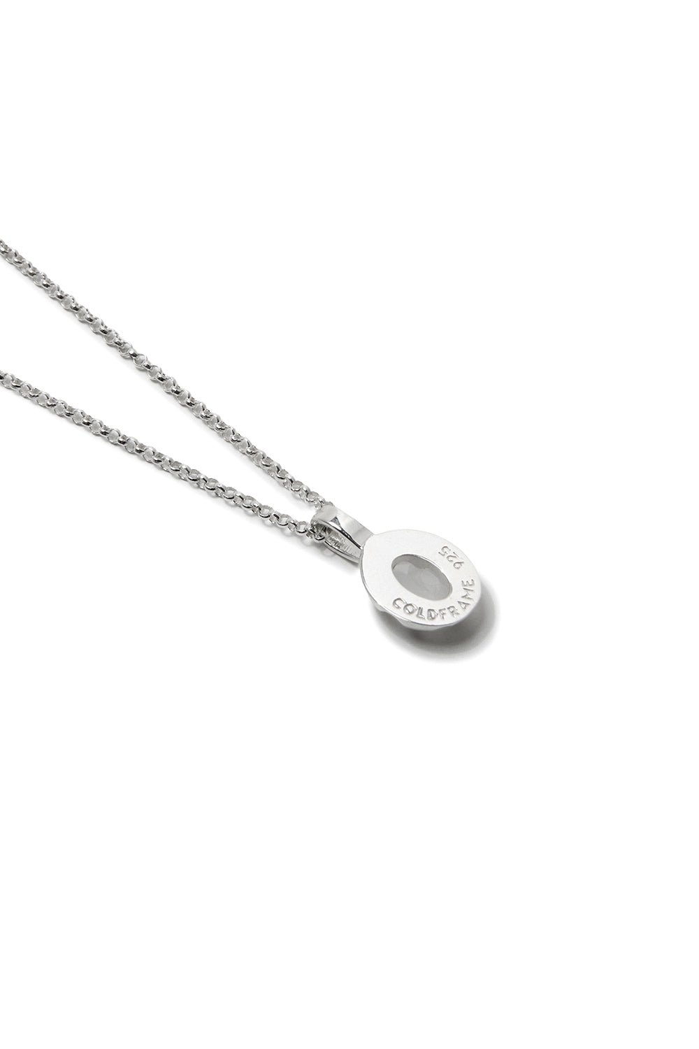 CLAW QUARTZ SILVER NECKLACE