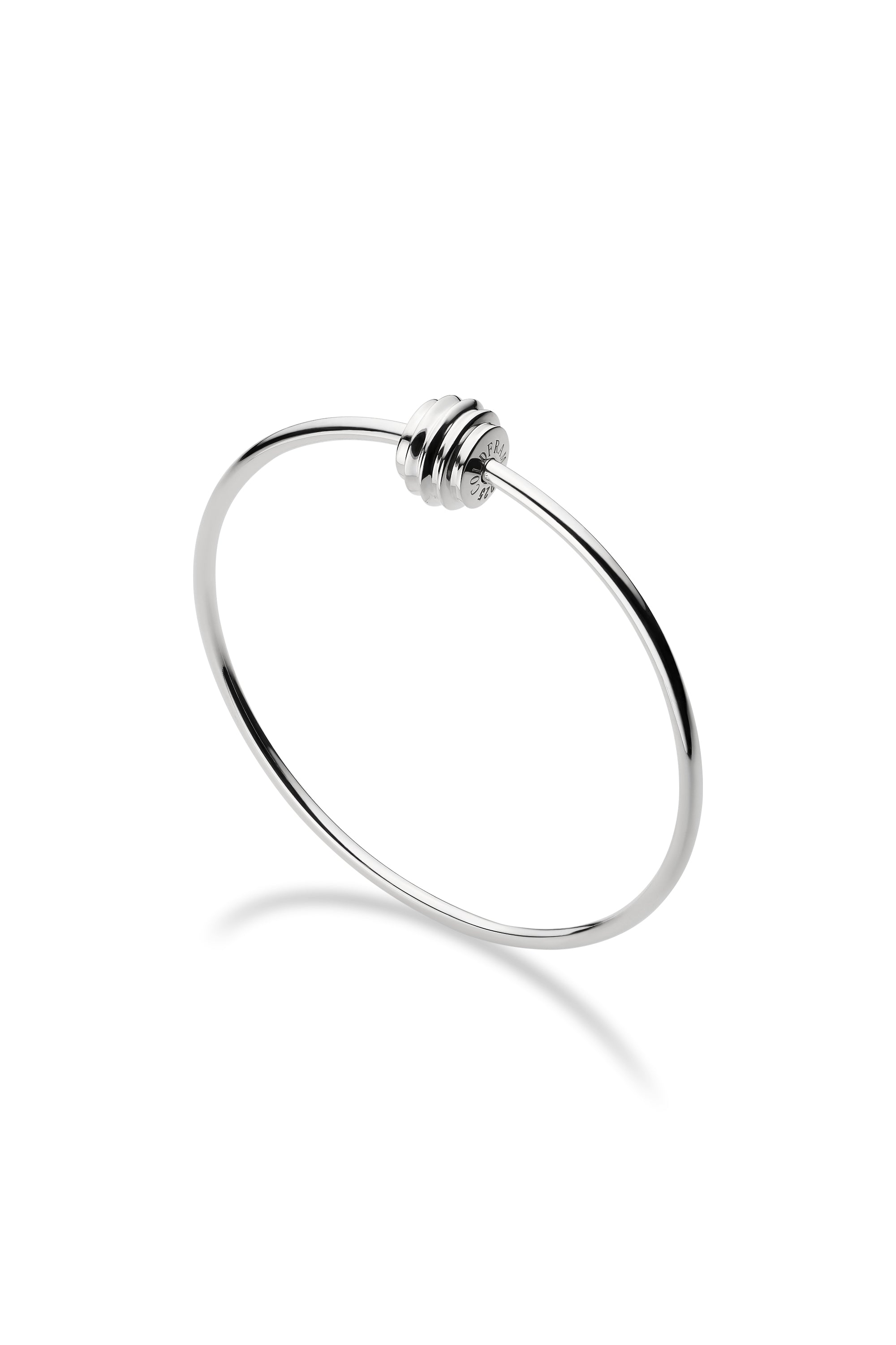 ESSENTIAL RIBBED SILHOUETTE BANGLE