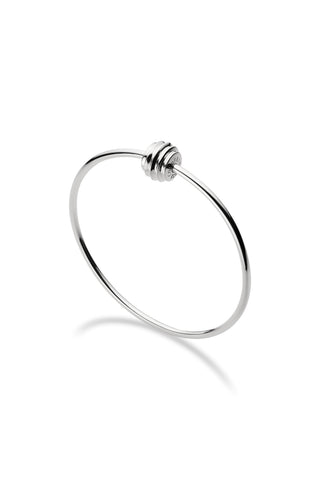 ESSENTIAL RIBBED SILHOUETTE BANGLE