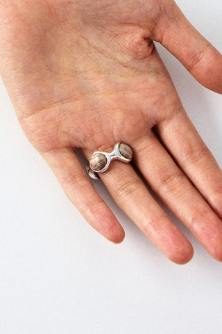 LIGHT BEIGE RING