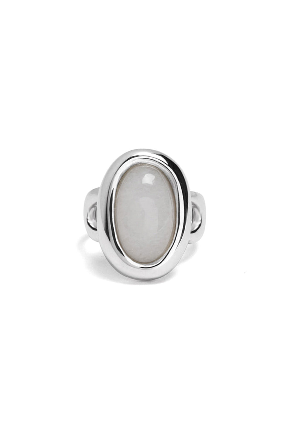 MOTHER'S WHITE QUARTZ RING