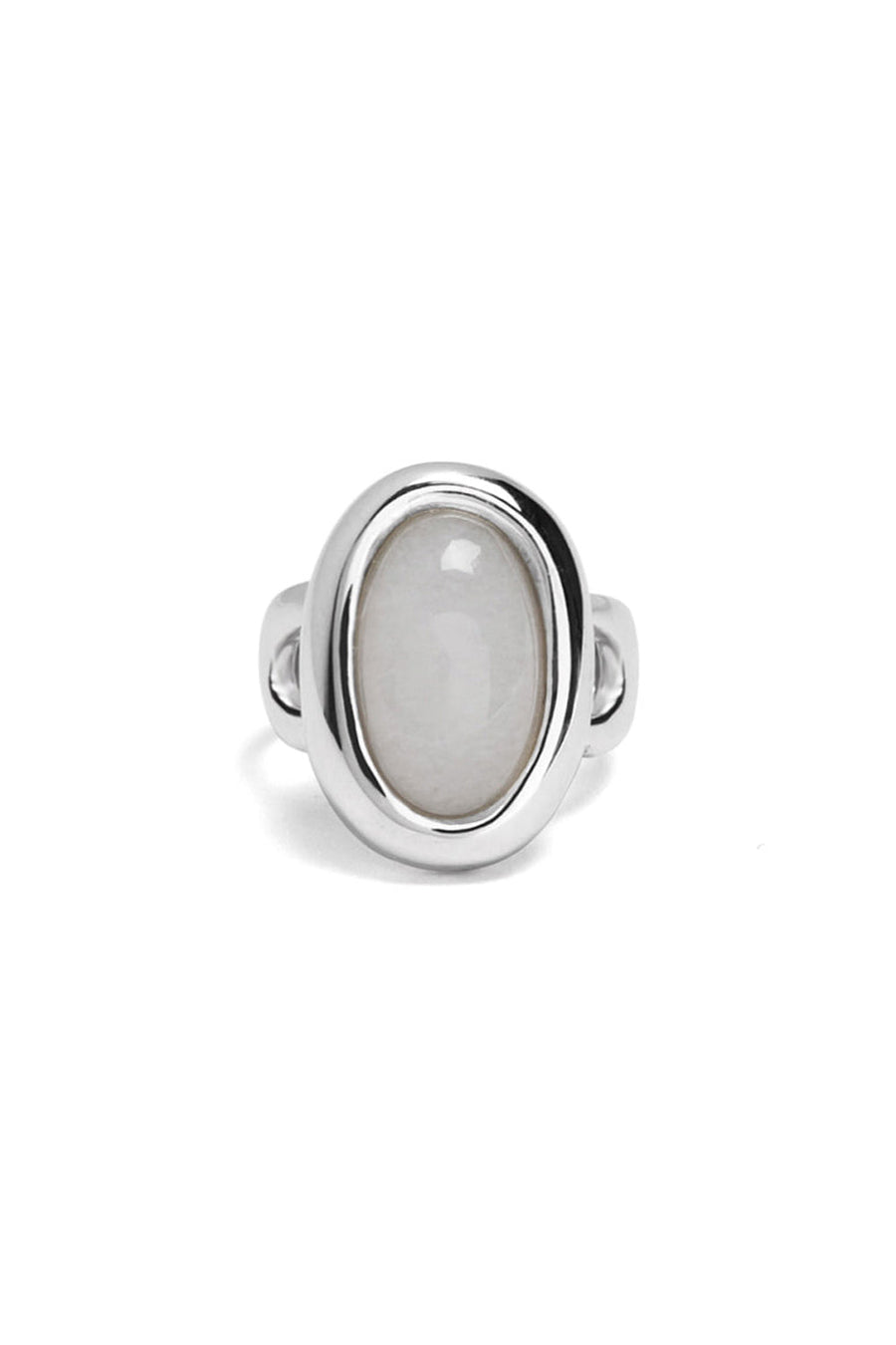 MOTHER'S WHITE QUARTZ RING