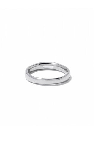 WHITE SAPPHIRE RING FOR LITTLE FINGER