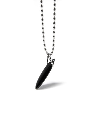 BOHO OVAL ONYX NECKLACE